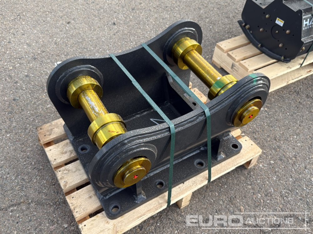 Unused Häner Greasing Pin Ø 70 mm, Pin to Pin 463 mm, width 287 mm - Quick coupler: picture 3 Unused Häner Greasing Pin Ø 70 mm, Pin to Pin 463 mm, width 287 mm - Quick coupler: picture 3