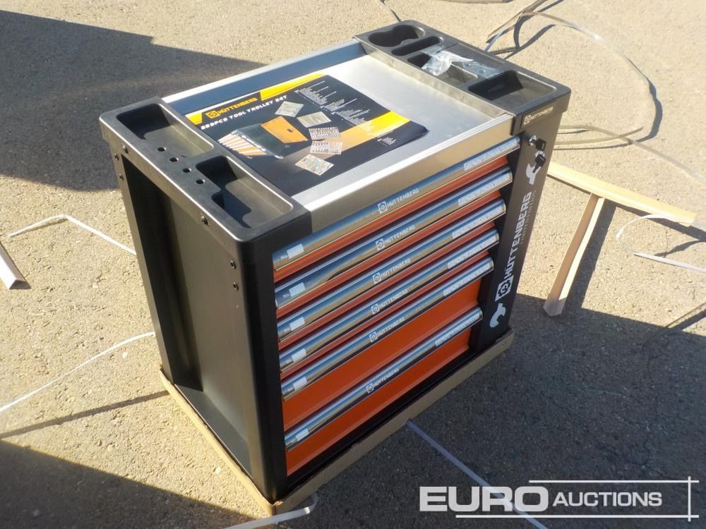 Unused Huttenberg Tools Trolley, 220Pcs, Complete with Tools, 6 Drawers / Carro Porta Herramientas Completo, 6 Cajones - Workshop equipment: picture 1 Unused Huttenberg Tools Trolley, 220Pcs, Complete with Tools, 6 Drawers / Carro Porta Herramientas Completo, 6 Cajones - Workshop equipment: picture 1