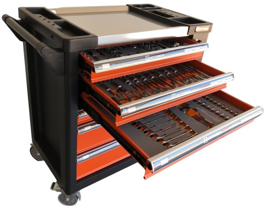Workshop equipment Unused Huttenberg Tools Trolley, 220Pcs, Complete with Tools, 6 Drawers  / Carro Porta Herramientas Completo, 6 Cajones: picture 14