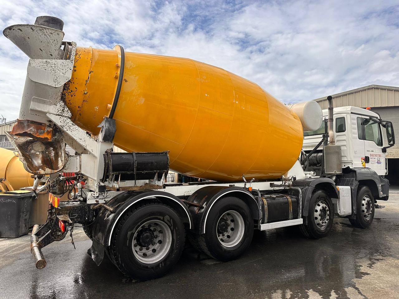 Camion béton MAN TGS 32.400 DY-502-CV - Concrete mixer truck: picture 5 Camion béton MAN TGS 32.400 DY-502-CV - Concrete mixer truck: picture 5