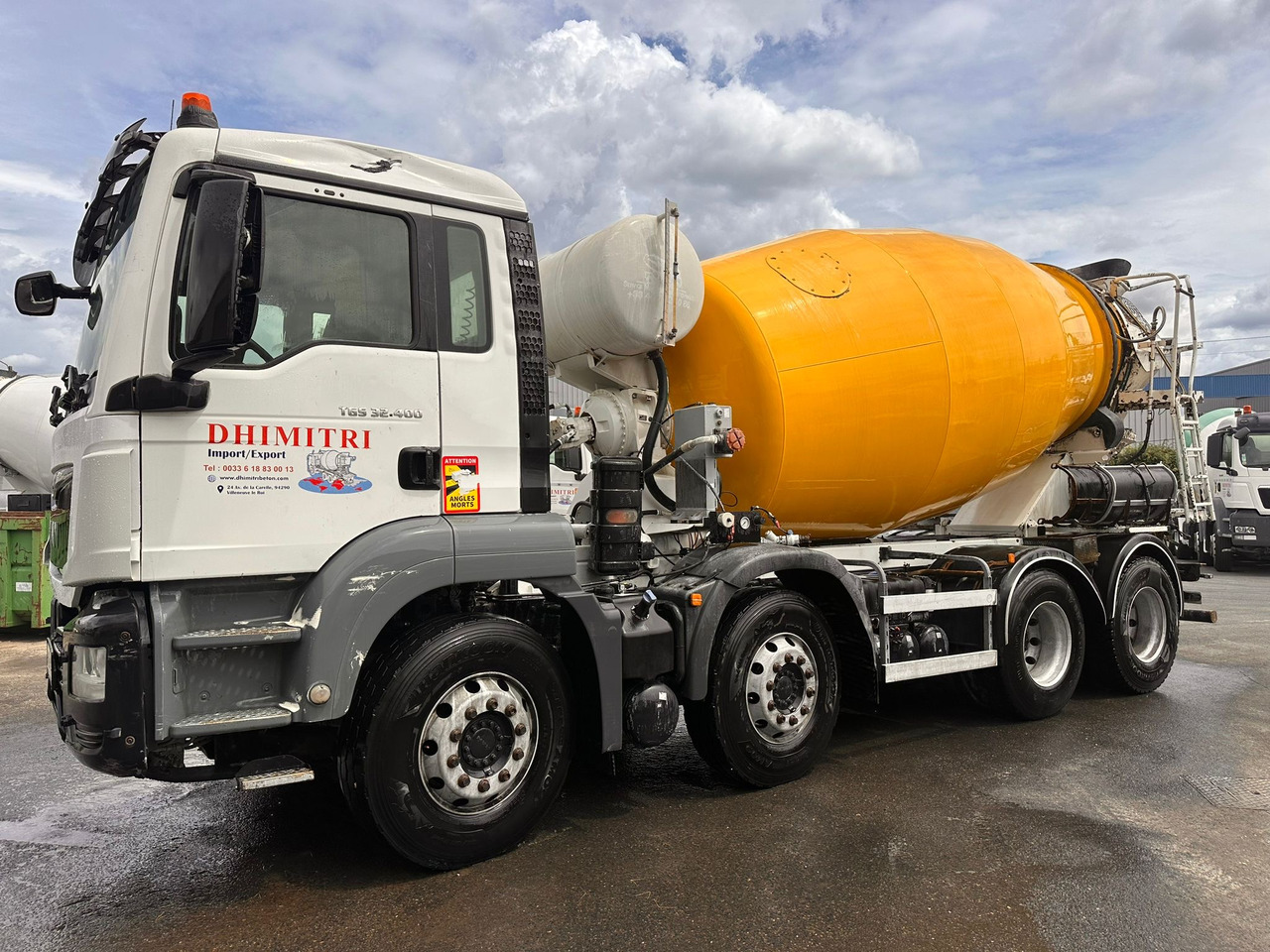 Camion béton MAN TGS 32.400 DY-502-CV - Concrete mixer truck: picture 2 Camion béton MAN TGS 32.400 DY-502-CV - Concrete mixer truck: picture 2