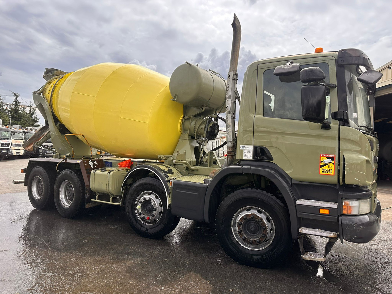 Camion béton Scania P380 CP-230-MP - Concrete mixer truck: picture 3 Camion béton Scania P380 CP-230-MP - Concrete mixer truck: picture 3