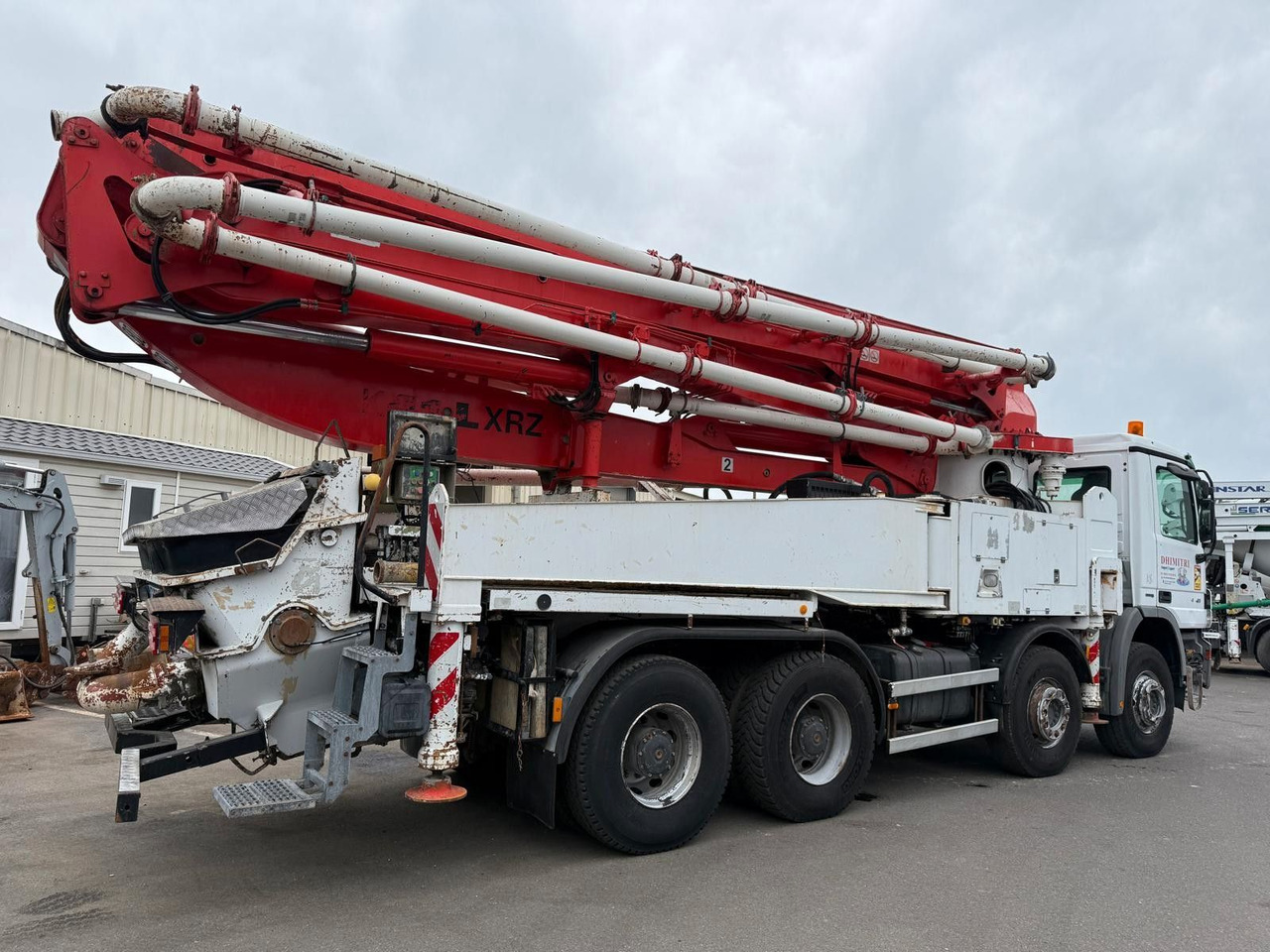 Mercedes-Benz Actros 4141 - Concrete pump truck: picture 4 Mercedes-Benz Actros 4141 - Concrete pump truck: picture 4