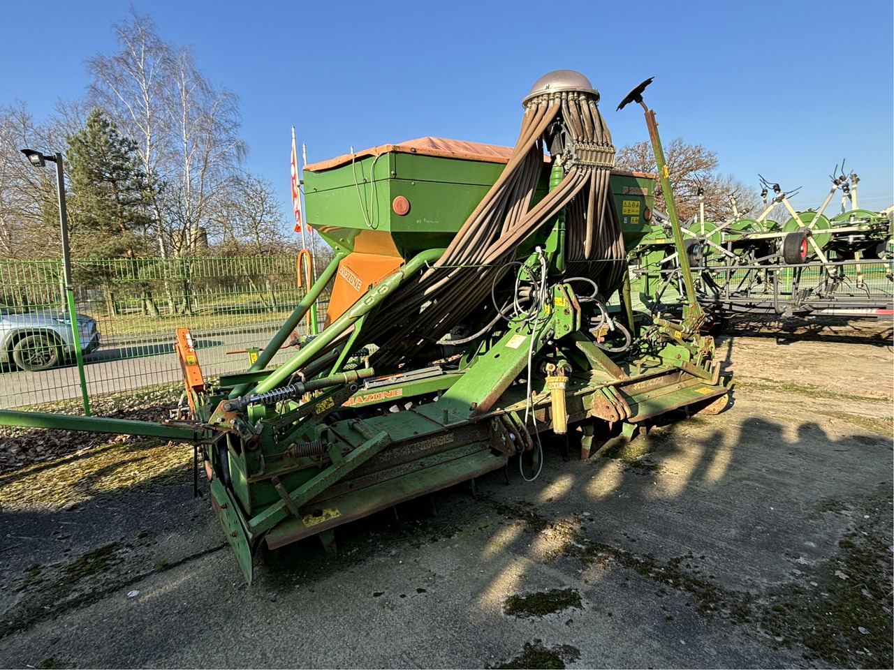 Amazone AD-P Super 4m auf KG 405 - Seed drill: picture 2 Amazone AD-P Super 4m auf KG 405 - Seed drill: picture 2