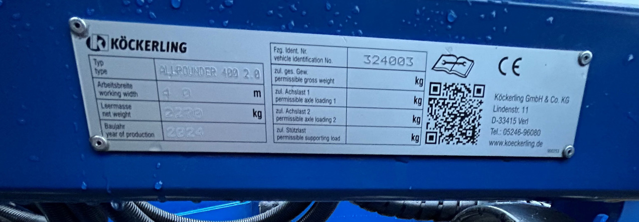 Köckerling Allrounder classic 400 2.0 - Cultivator: picture 2 Köckerling Allrounder classic 400 2.0 - Cultivator: picture 2