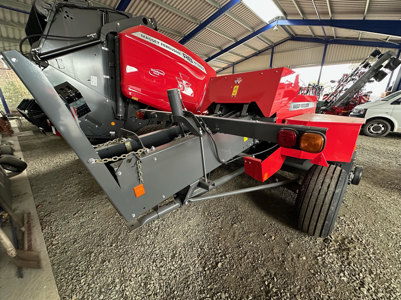 Massey Ferguson Hochdruckpresse 1840 - Bale wrapper: picture 2 Massey Ferguson Hochdruckpresse 1840 - Bale wrapper: picture 2