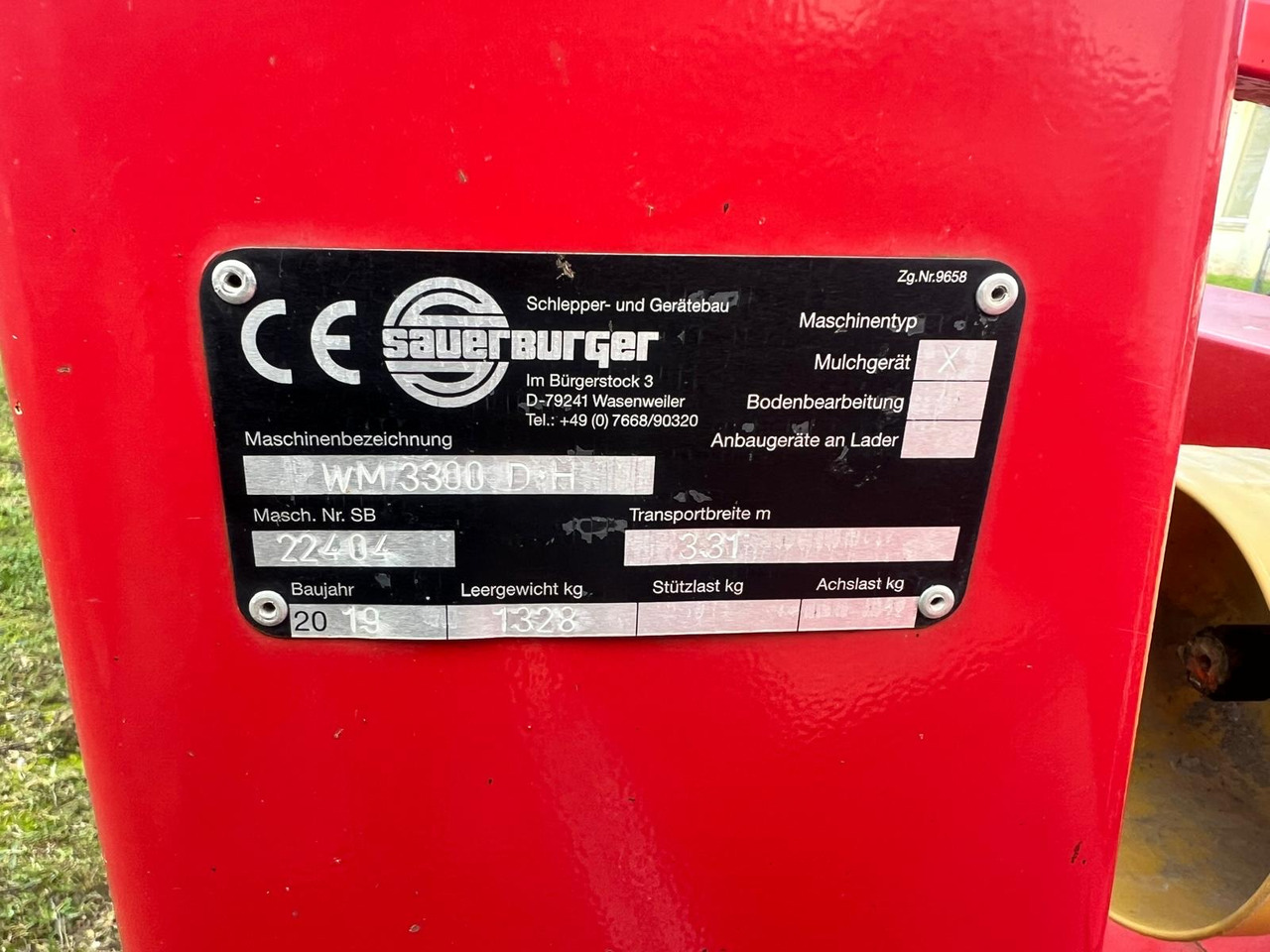 Sauerburger WM Serie - Flail mower: picture 3 Sauerburger WM Serie - Flail mower: picture 3