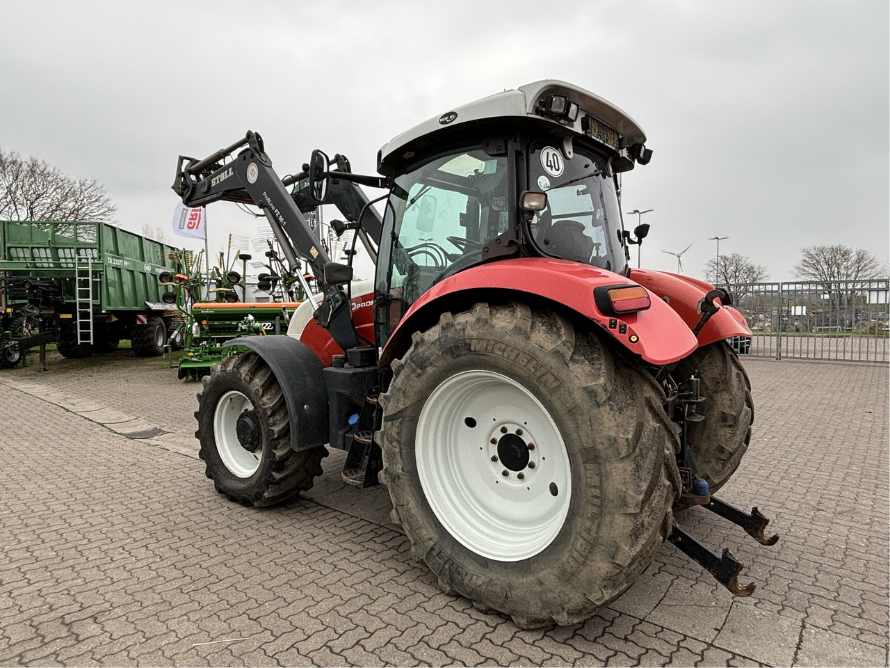 Farm tractor Steyr 6140 Profi: picture 6