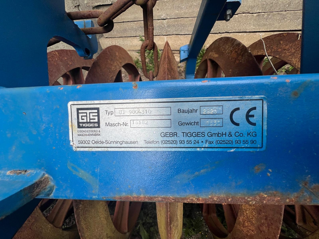 Tigges UP 900 - 310 - Farm roller: picture 2 Tigges UP 900 - 310 - Farm roller: picture 2