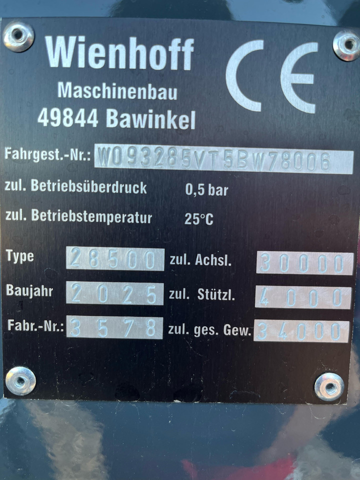 Fertilizing equipment Wienhoff Zentralachsvorderwagen 28500 L: picture 8