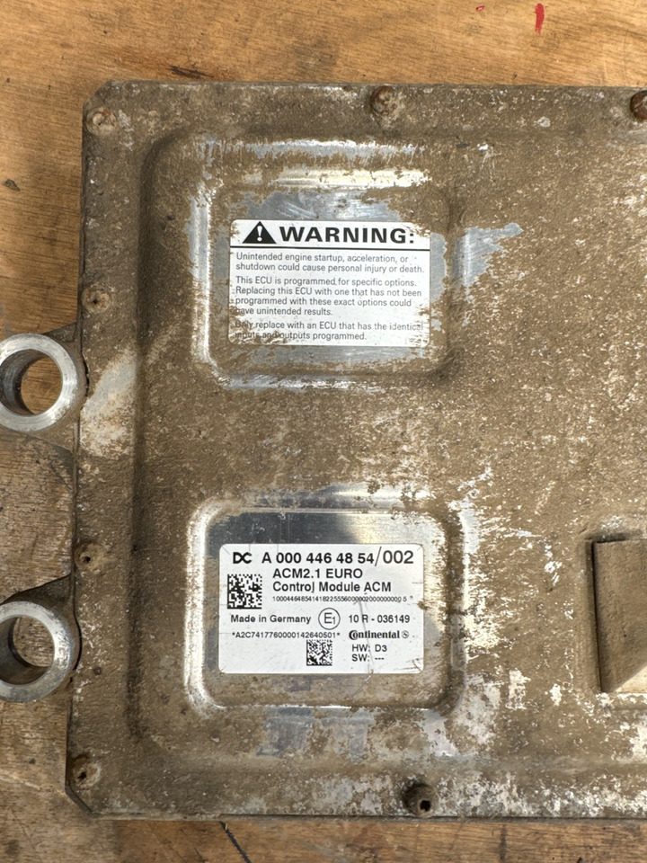 MERCEDES ECU ACM A0004464854 - Electrical system for Truck: picture 2 MERCEDES ECU ACM A0004464854 - Electrical system for Truck: picture 2