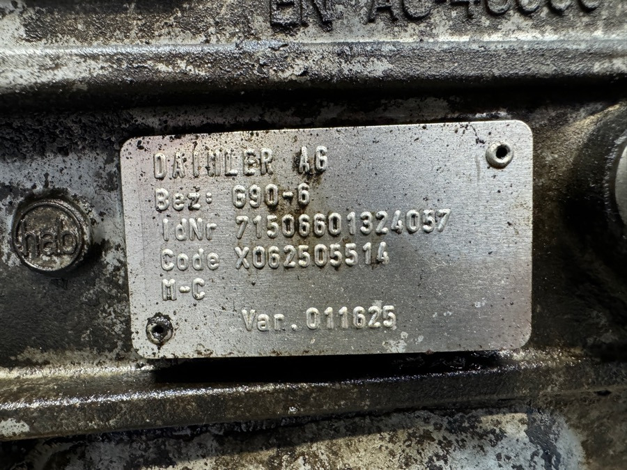 MERCEDES GEARBOX G90-6 // 715066 - Gearbox for Truck: picture 1 MERCEDES GEARBOX G90-6 // 715066 - Gearbox for Truck: picture 1