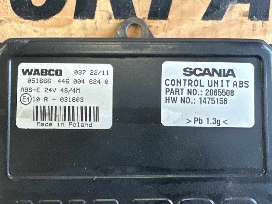 SCANIA ECU ABS 2065508 - Electrical system for Truck: picture 2 SCANIA ECU ABS 2065508 - Electrical system for Truck: picture 2