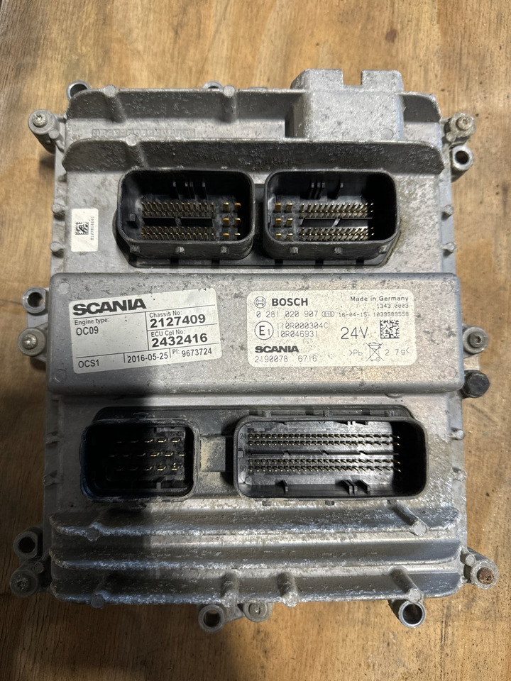 SCANIA ECU EMS 2432416 - Electrical system for Truck: picture 1 SCANIA ECU EMS 2432416 - Electrical system for Truck: picture 1