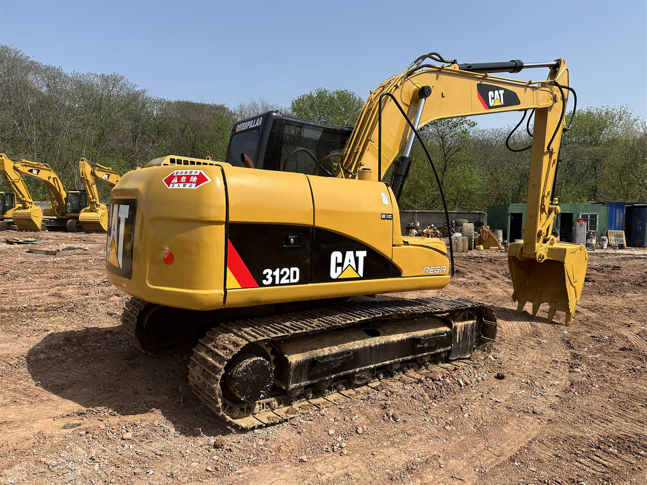 Caterpillar 312D - Mini excavator: picture 1 Caterpillar 312D - Mini excavator: picture 1