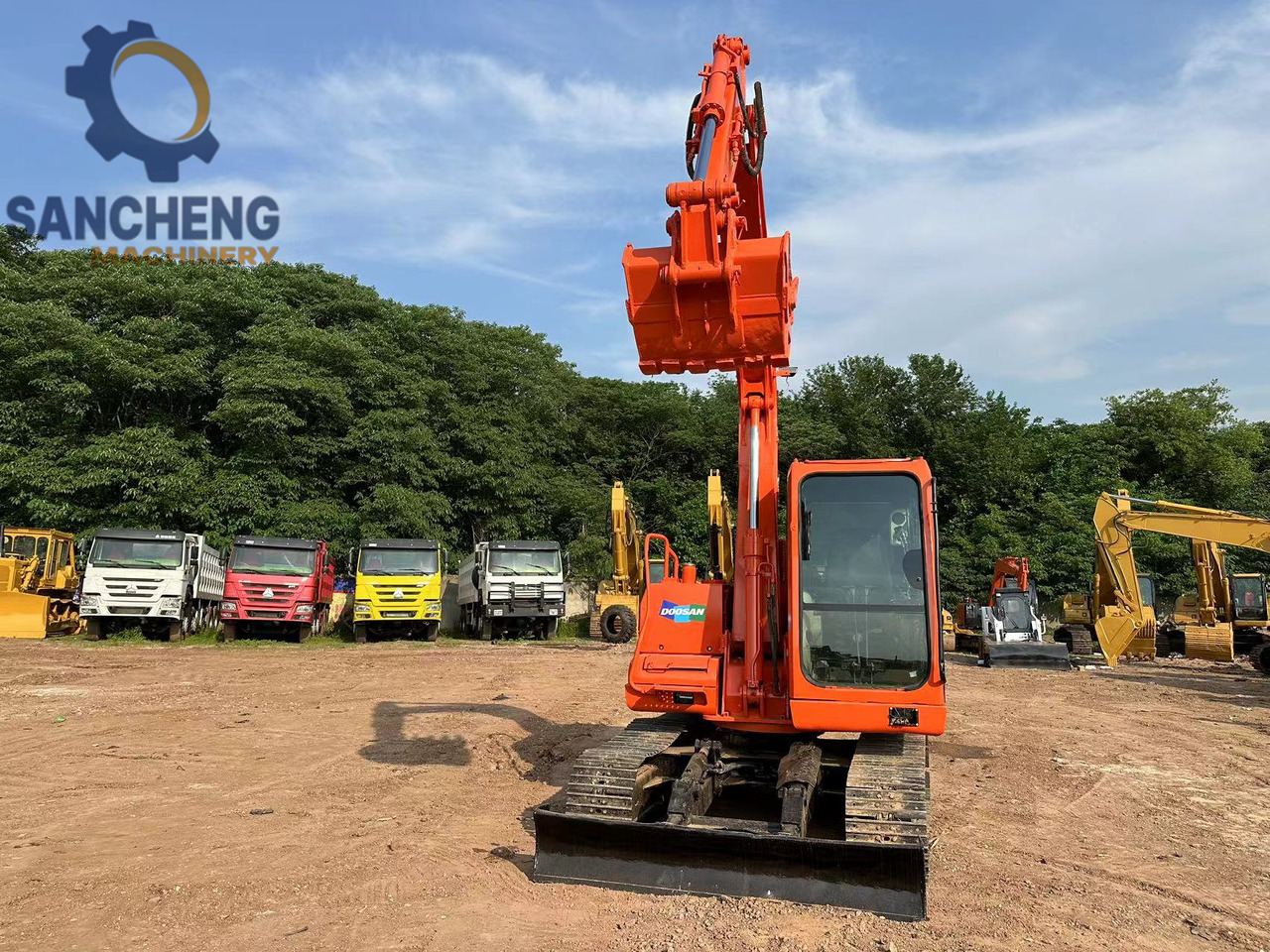 DOOSAN DH80 Mini Excavator - Crawler excavator: picture 4 DOOSAN DH80 Mini Excavator - Crawler excavator: picture 4