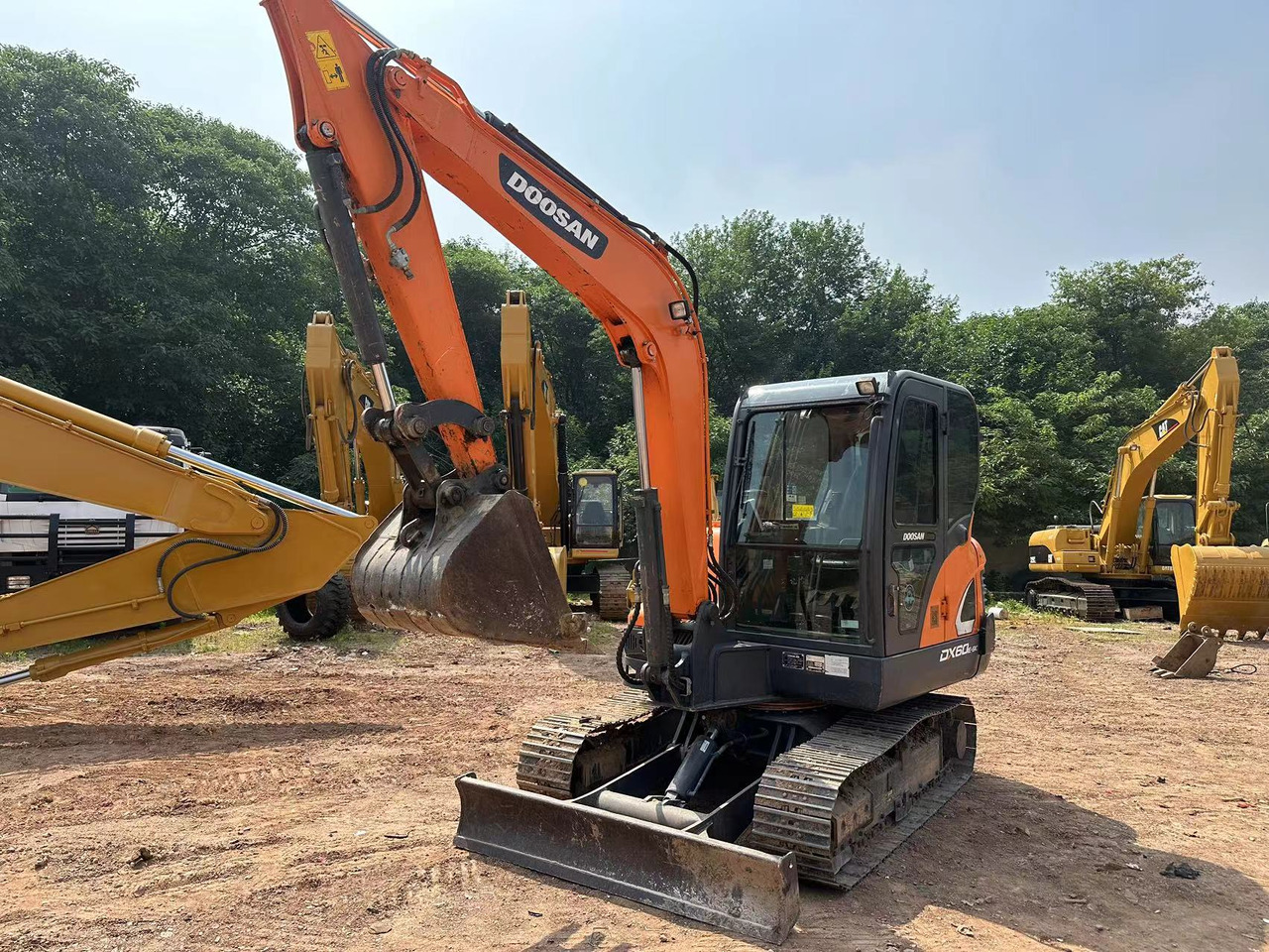 DOOSAN DX60 - Mini excavator: picture 3 DOOSAN DX60 - Mini excavator: picture 3