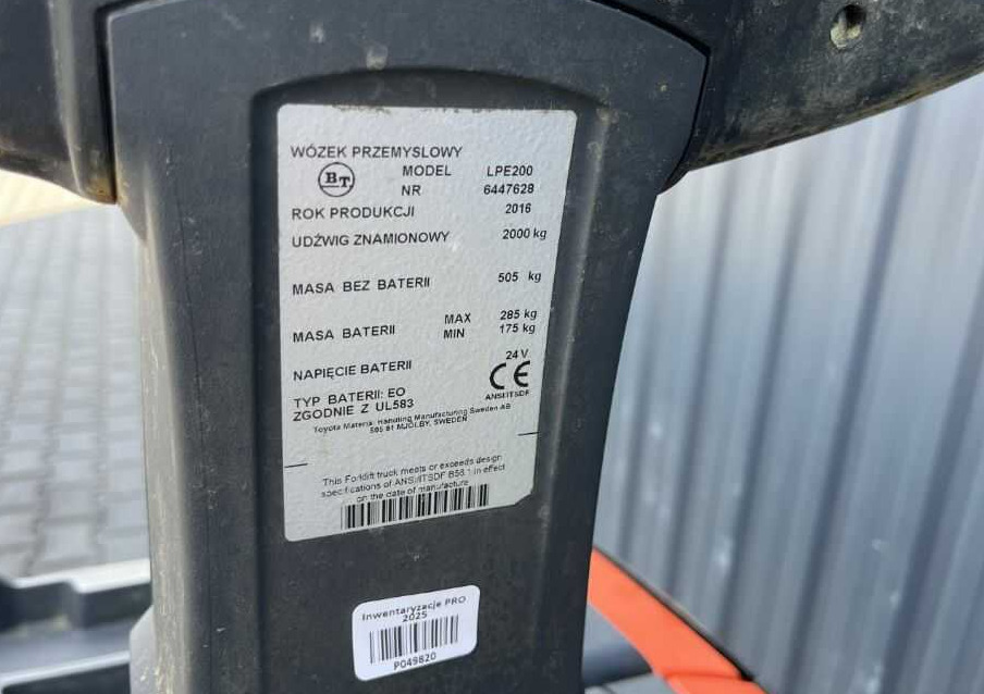 BT LPE200 - Pallet truck: picture 4 BT LPE200 - Pallet truck: picture 4