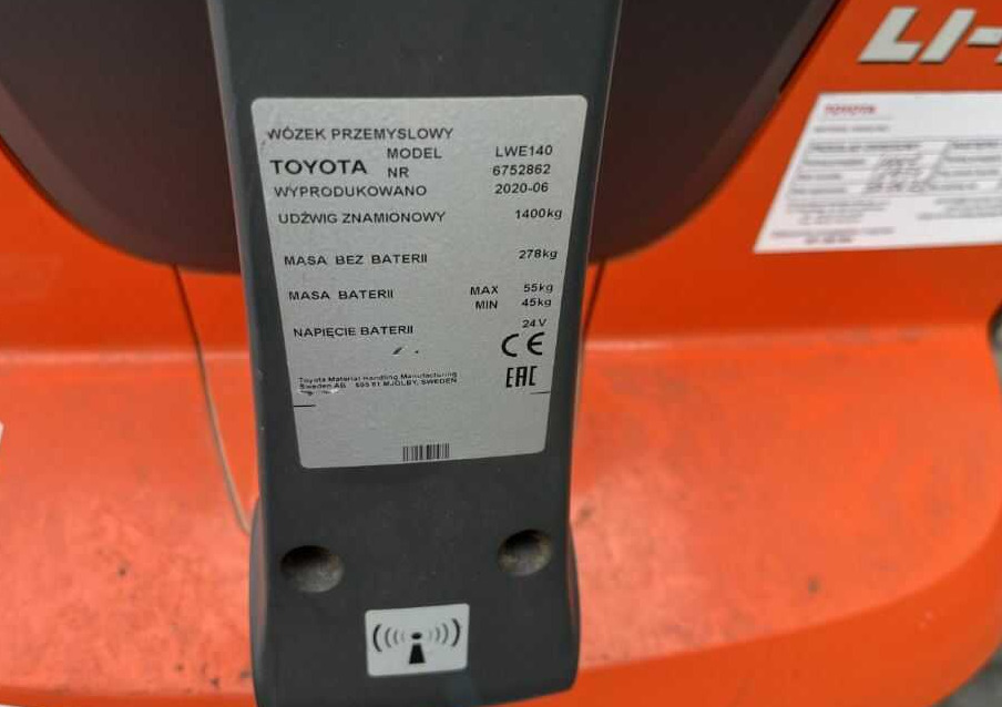 BT LWE140 - Pallet truck: picture 4 BT LWE140 - Pallet truck: picture 4