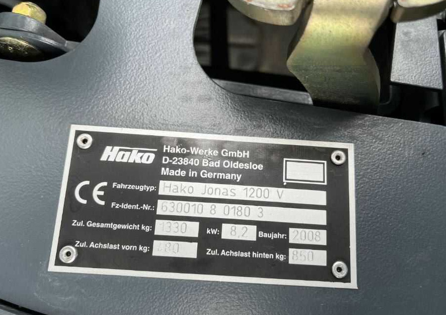 Hako Jonas 1200V - Industrial sweeper: picture 4 Hako Jonas 1200V - Industrial sweeper: picture 4