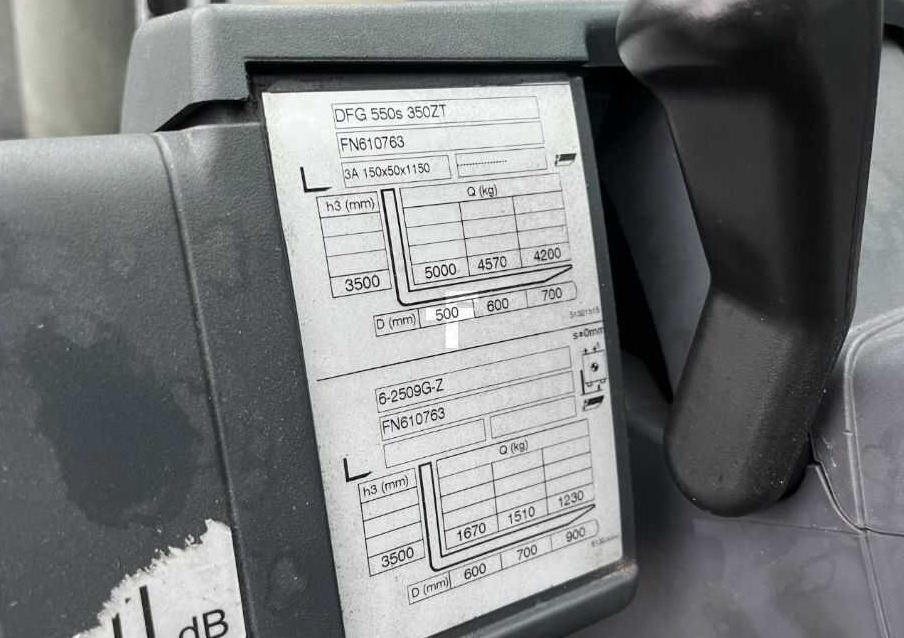 Diesel forklift Jungheinrich DFG550s: picture 7