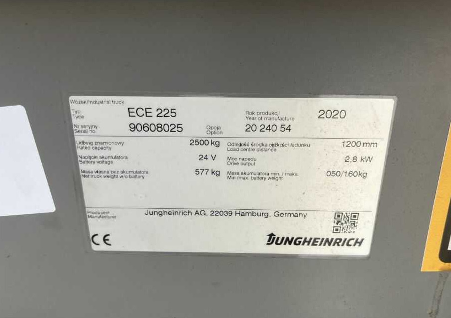 Jungheinrich ECE225 - Order picker: picture 4 Jungheinrich ECE225 - Order picker: picture 4