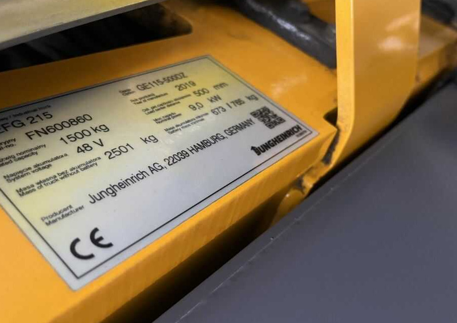 Jungheinrich EFG215 - Electric forklift: picture 4 Jungheinrich EFG215 - Electric forklift: picture 4