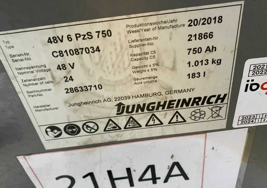 Jungheinrich EFG216 - Electric forklift: picture 2 Jungheinrich EFG216 - Electric forklift: picture 2