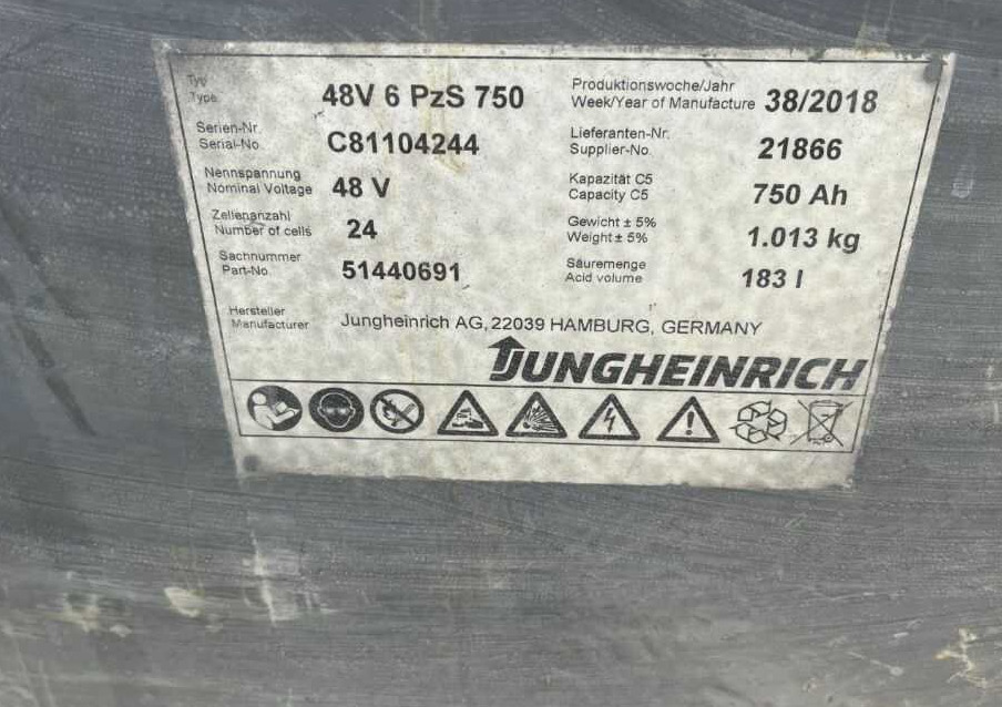 Jungheinrich EFG216 - Electric forklift: picture 5 Jungheinrich EFG216 - Electric forklift: picture 5