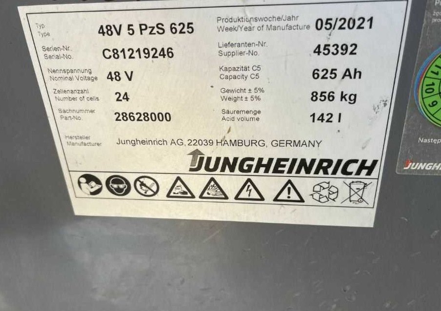 Jungheinrich EFG216k - Electric forklift: picture 5 Jungheinrich EFG216k - Electric forklift: picture 5