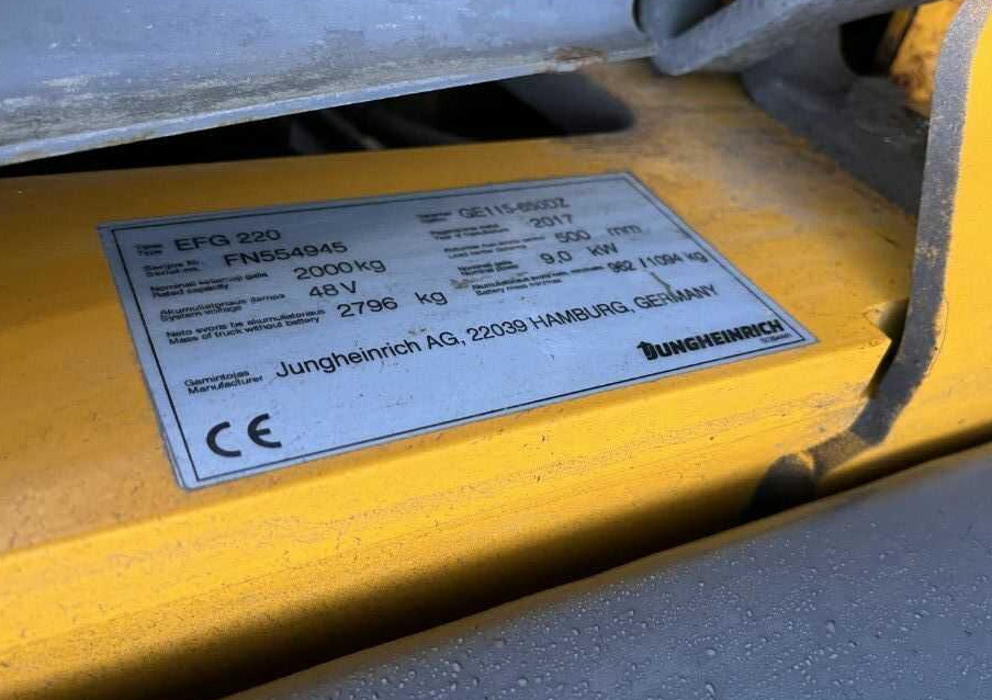 Jungheinrich EFG220 - Electric forklift: picture 4 Jungheinrich EFG220 - Electric forklift: picture 4