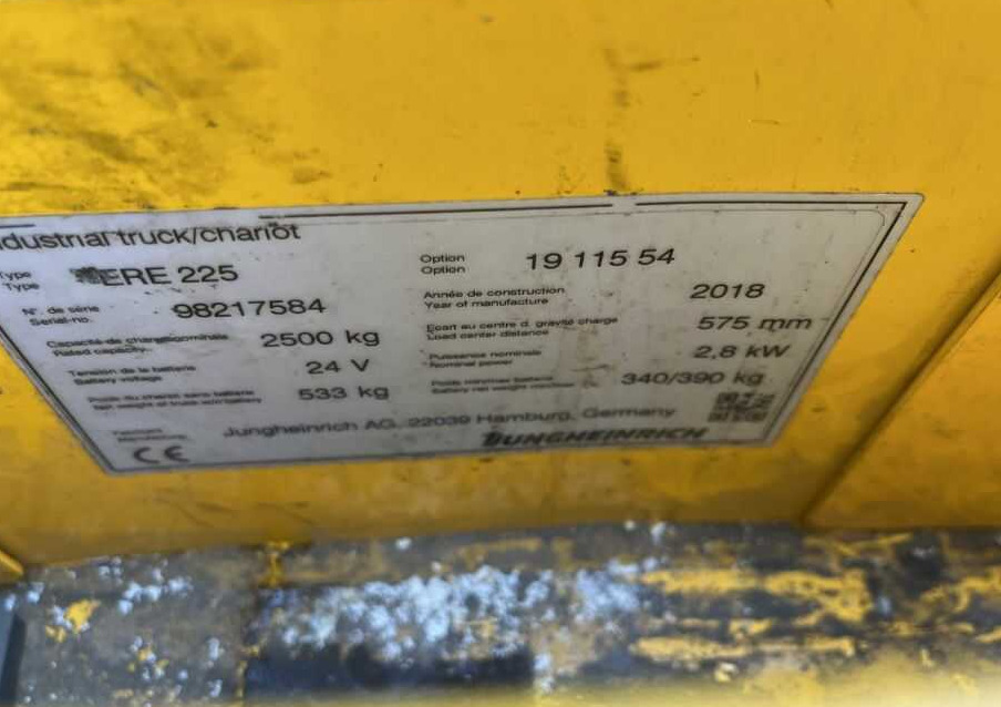 Jungheinrich ERE225 - Pallet truck: picture 4 Jungheinrich ERE225 - Pallet truck: picture 4