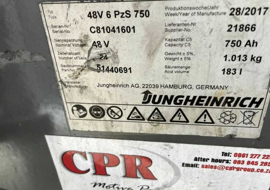 Jungheinrich SL14167 - Electric forklift: picture 5 Jungheinrich SL14167 - Electric forklift: picture 5