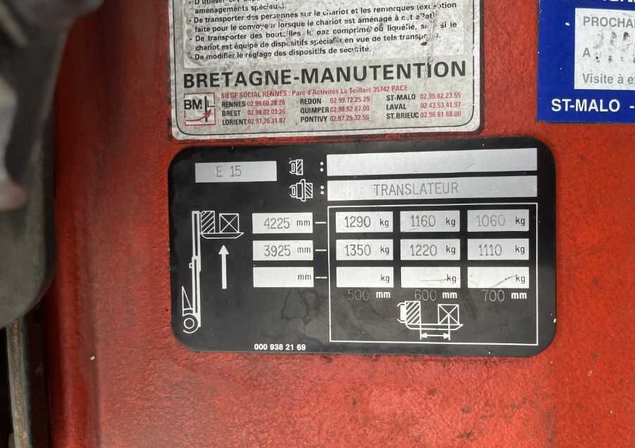 Linde E15 - Electric forklift: picture 5 Linde E15 - Electric forklift: picture 5