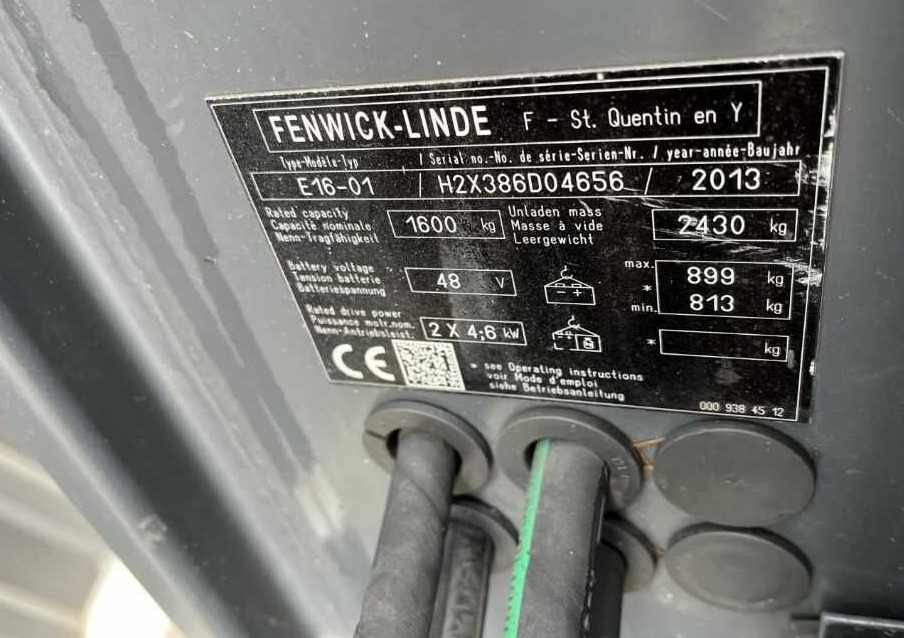Linde E16-01 - Electric forklift: picture 4 Linde E16-01 - Electric forklift: picture 4