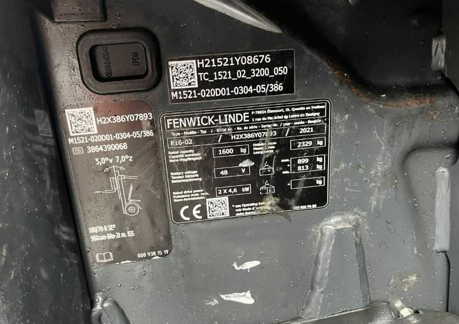 Linde E16-02 - Electric forklift: picture 4 Linde E16-02 - Electric forklift: picture 4