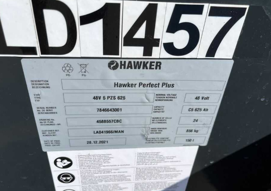 Electric forklift Linde E18-02: picture 8