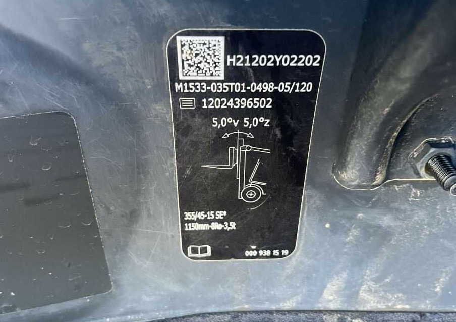 Linde H35T-01 - LPG forklift: picture 5 Linde H35T-01 - LPG forklift: picture 5