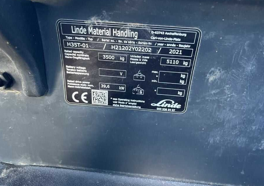 Linde H35T-01 - LPG forklift: picture 4 Linde H35T-01 - LPG forklift: picture 4