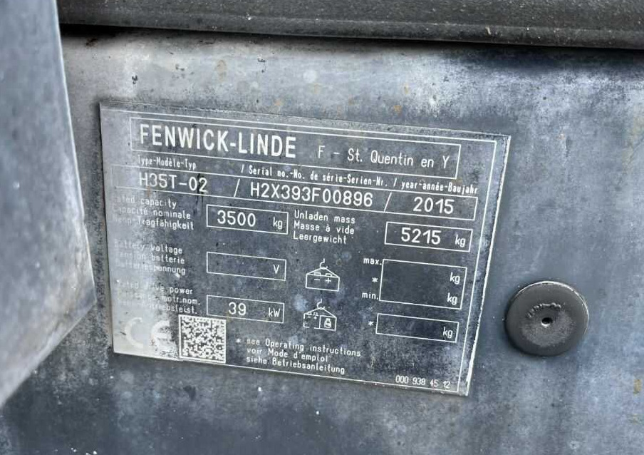 Linde H35T-02 - LPG forklift: picture 4 Linde H35T-02 - LPG forklift: picture 4