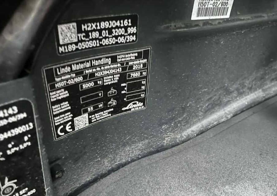 Linde H50T-02/600 - LPG forklift: picture 4 Linde H50T-02/600 - LPG forklift: picture 4