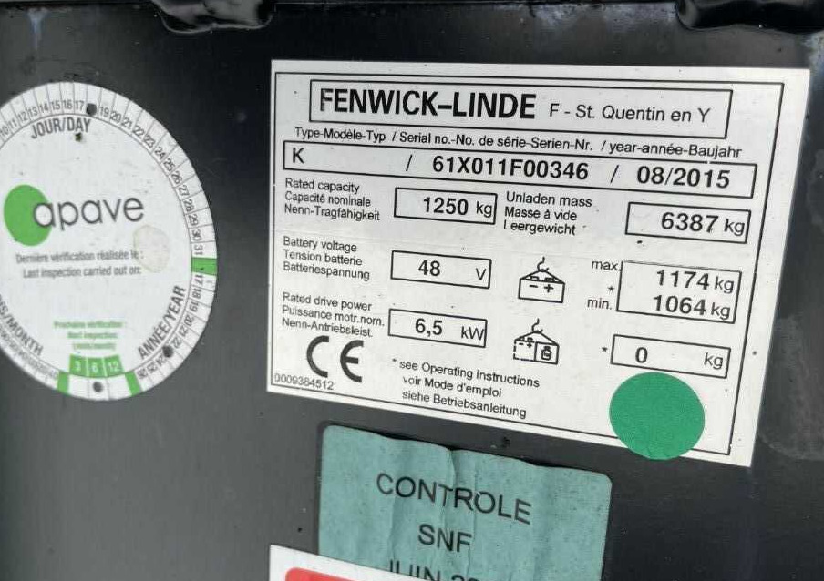 Linde K - Order picker: picture 4 Linde K - Order picker: picture 4