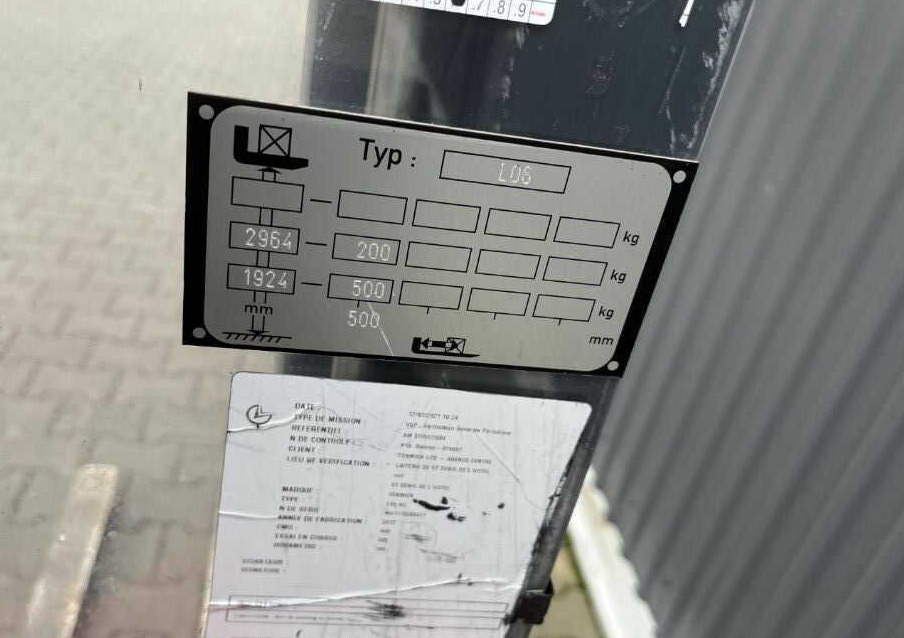 Linde L06AC - Stacker: picture 5 Linde L06AC - Stacker: picture 5
