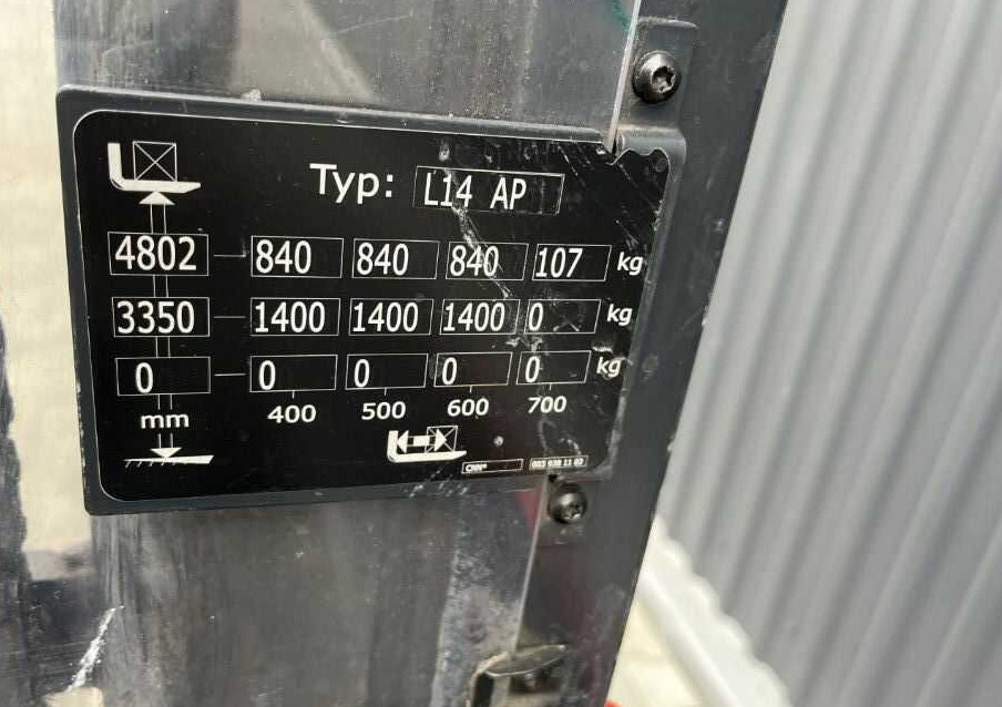 Stacker Linde L14AP: picture 9