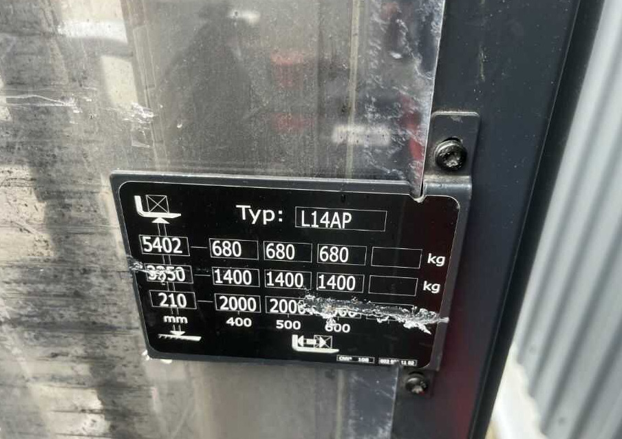 Linde L14APi - Stacker: picture 5 Linde L14APi - Stacker: picture 5