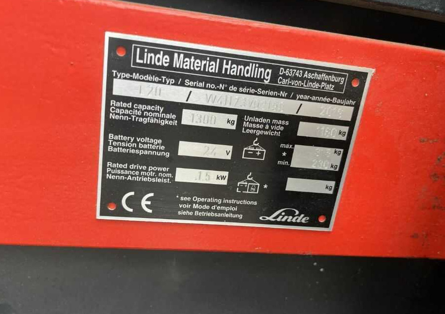 Linde L20 - Stacker: picture 4 Linde L20 - Stacker: picture 4