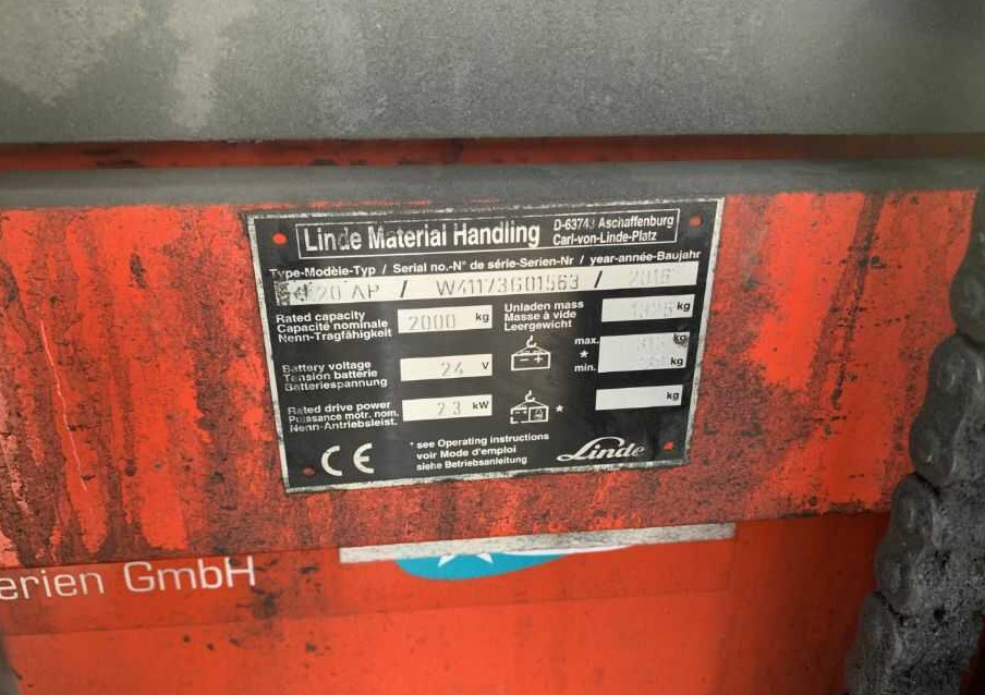Linde L20AP - Stacker: picture 2 Linde L20AP - Stacker: picture 2