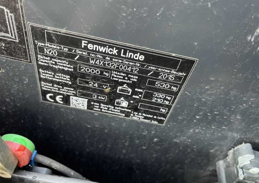 Linde N20 - Order picker: picture 4 Linde N20 - Order picker: picture 4