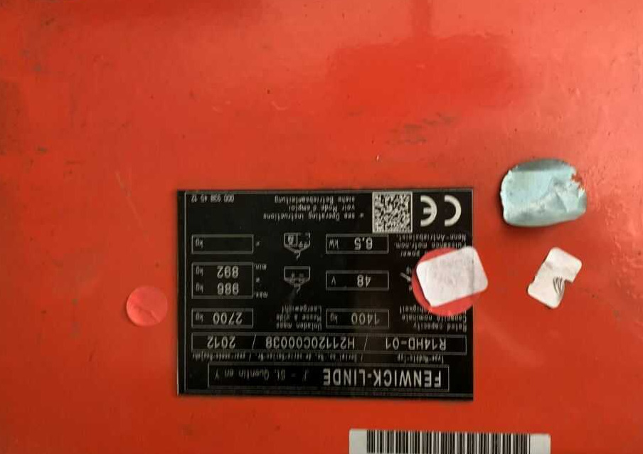 Linde R14HD-01 - Reach truck: picture 4 Linde R14HD-01 - Reach truck: picture 4