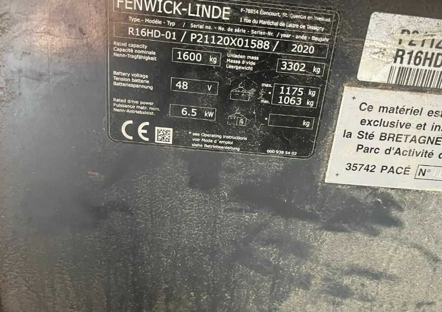 Linde R16HD-01 - Reach truck: picture 4 Linde R16HD-01 - Reach truck: picture 4